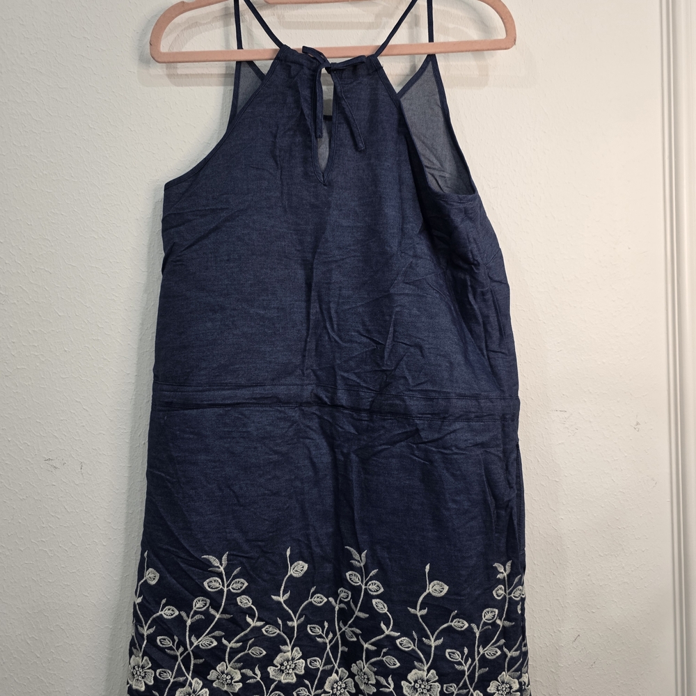 Westport Navy Strap Dress - Picture 6 of 14